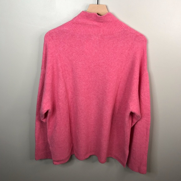 J.Crew Extra Soft Mock Neck Sweater Sz XL - Picture 2 of 8